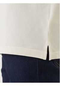 Calvin Klein Jeans Polo Easy Monologo LV04RF209G Beżowy Regular Fit. Typ kołnierza: polo. Kolor: beżowy. Materiał: bawełna #4