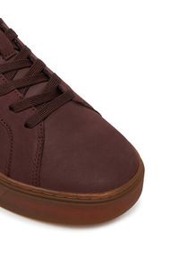 Calvin Klein Sneakersy Classic Cupsole Laceup YM0YM01432 Fioletowy. Kolor: fioletowy. Materiał: nubuk, skóra #2