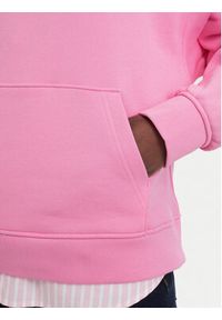 Tommy Jeans Bluza Badge DW0DW19414 Różowy jasny Boxy Fit. Kolor: różowy. Materiał: bawełna #3