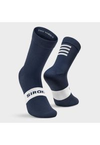 SIROKO - Mężczyzna i kobieta Kolarstwo Skarpetki rowerowe S1 Blue Ancares Siroko Navy B. Kolor: niebieski. Materiał: elastan, nylon. Sport: kolarstwo