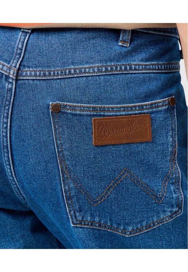Wrangler - MESKIE SPODNIE WRANGLER FRONTIER DARK STONE 112362451