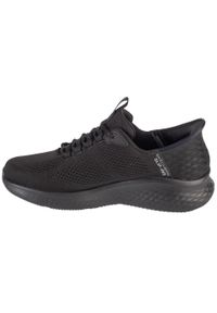 skechers - Buty sportowe Sneakersy męskie, Slip-Ins: Skech-Lite Pro - Primebase. Kolor: czarny. Materiał: materiał. Sport: turystyka piesza