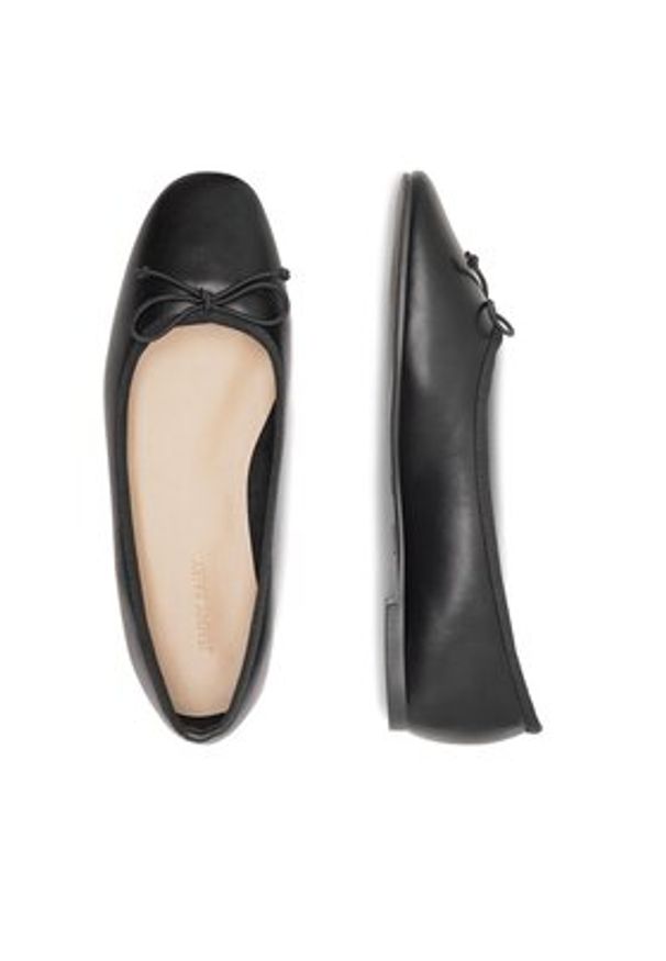 Jenny Fairy Baleriny LS5399-25 Czarny. Kolor: czarny. Materiał: skóra