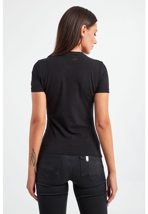 Emporio Armani - T-SHIRT EMPORIO ARMANI. Długość rękawa: krótki rękaw. Długość: krótkie