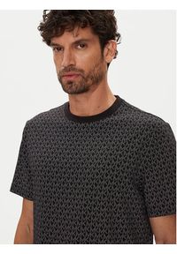 Michael Kors T-Shirt CS5529A5KS Czarny Regular Fit. Kolor: czarny. Materiał: bawełna