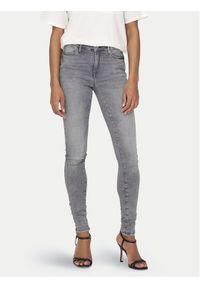 only - ONLY Jeansy Power 15231450 Szary Skinny Fit. Kolor: szary