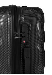 Ochnik - Komplet walizek na kółkach 19'/24'/28'. Kolor: czarny. Materiał: materiał, poliester, guma, kauczuk #6