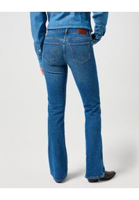 Wrangler - DAMSKIE SPODNIE WRANGLER BOOTCUT VINTAGE BLUE 112356394. Styl: vintage #4