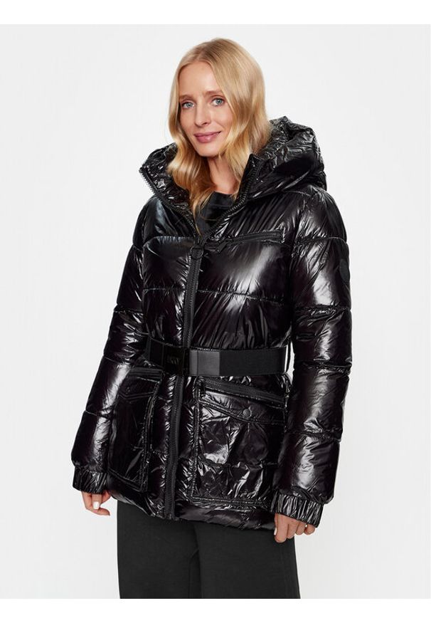 DKNY Sport Kurtka przejściowa DP3J8533 Czarny Regular Fit. Kolor: czarny. Materiał: syntetyk. Styl: sportowy