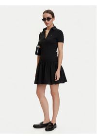 Tommy Jeans Sukienka codzienna DW0DW22331 Czarny Slim Fit. Okazja: na co dzień. Kolor: czarny. Materiał: bawełna. Typ sukienki: proste. Styl: casual #3
