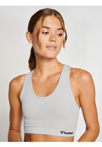 Hummel - Hmlmt Rest Seamless Rib Sport Top. Kolor: szary