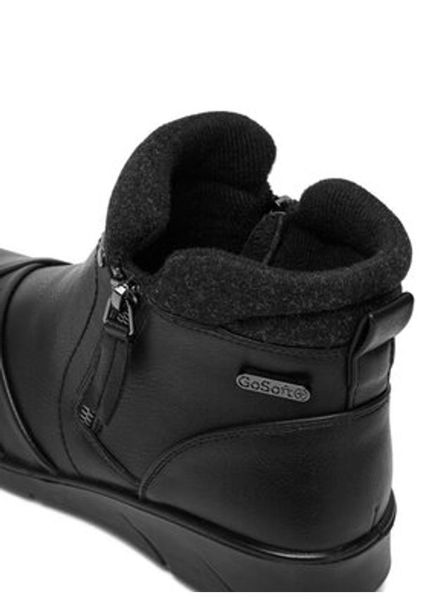 Go Soft Botki CEO-KFB24WW005-01 Czarny. Kolor: czarny. Materiał: materiał, syntetyk