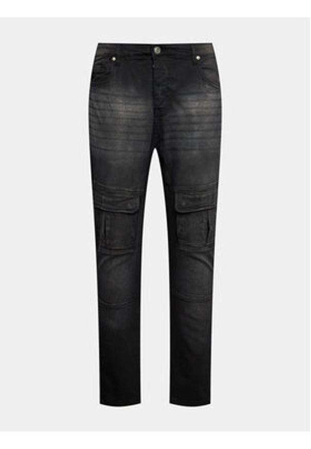 Brave Soul Jeansy MJN-ADRIEN Szary Skinny Fit. Kolor: szary