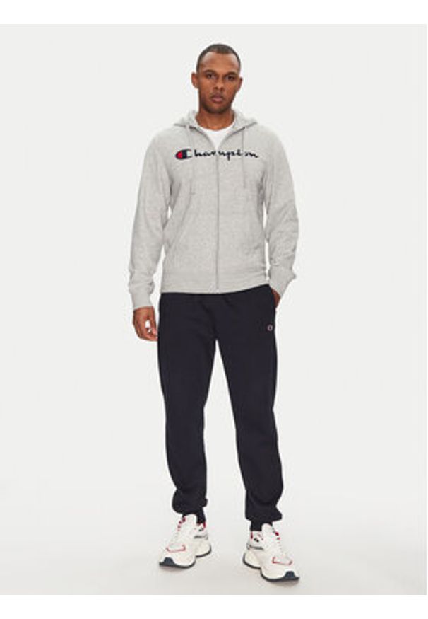 Champion Bluza 220728 Szary Slim Fit. Kolor: szary. Materiał: bawełna