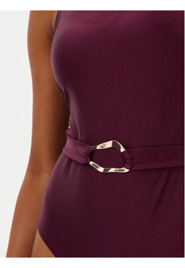 Hunkemöller Strój kąpielowy Costa 301262 Fioletowy. Kolor: fioletowy. Materiał: syntetyk