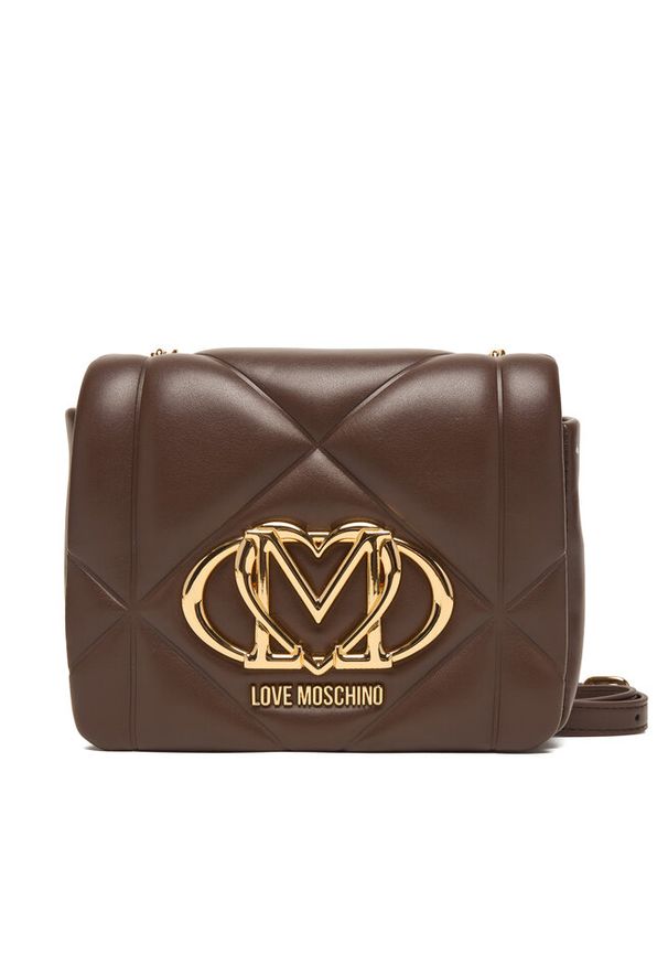 Love Moschino - Torebka LOVE MOSCHINO. Kolor: brązowy