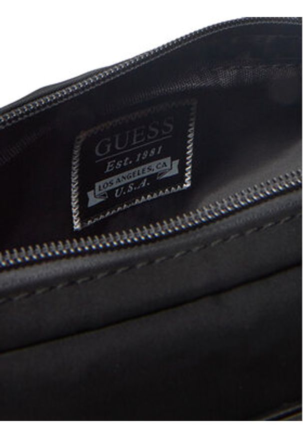 Guess Saszetka nerka M4BZ24 WGJP2 Czarny. Kolor: czarny. Materiał: materiał