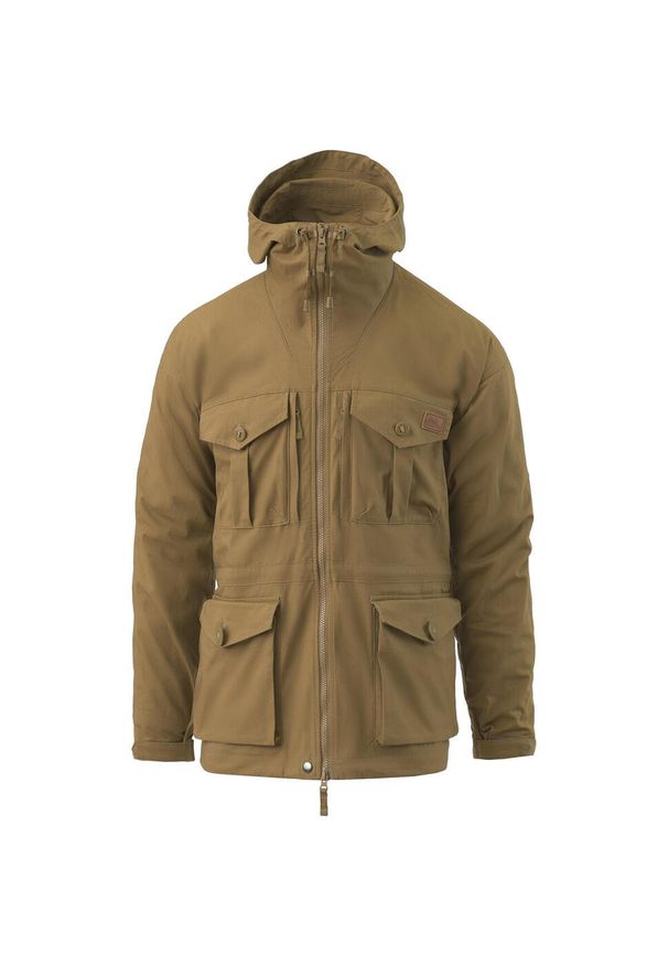 Kurtka męska Helikon-Tex SAS Smock Duracanvas. Kolor: beżowy. Sport: turystyka piesza