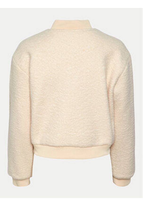 Pieces Kurtka bomber Fully 17152505 Biały Regular Fit. Kolor: biały. Materiał: syntetyk