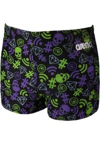 Spodenki do treningu oporowego z siateczki Arena AO Drag Suit Black. Kolor: czarny #1