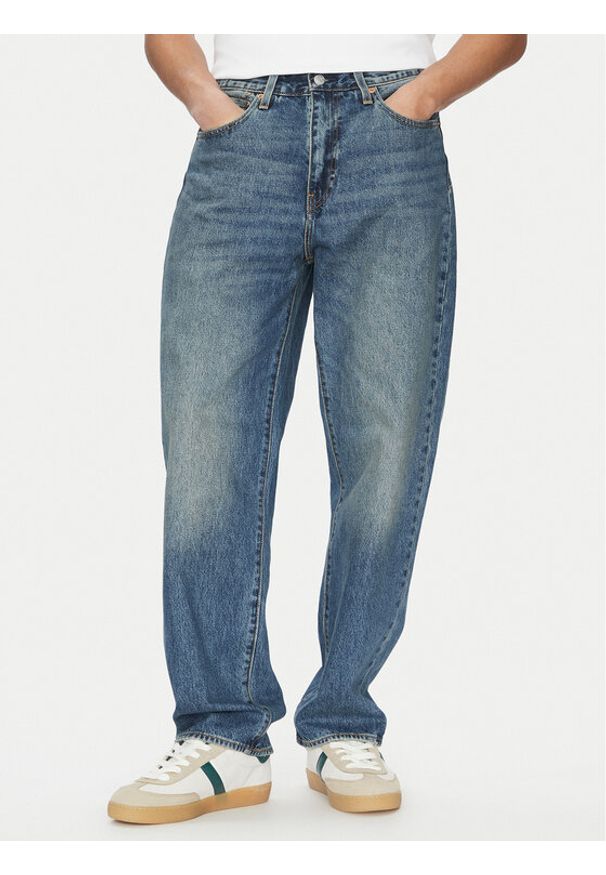 Levi's® Jeansy 568™ 29037-0059 Granatowy Loose Fit. Kolor: niebieski