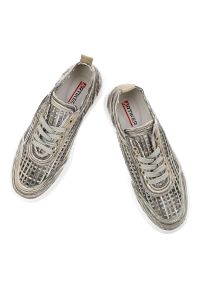 Półbuty damskie Artiker, cholewka ze skóry naturalnej ażurowa struktura wzorzyste wykończenie sznurowany fason, szare, 58C0525. Zapięcie: sznurówki. Kolor: szary. Materiał: skóra. Szerokość cholewki: normalna. Wzór: ażurowy #6