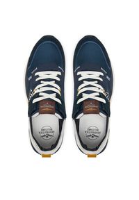 Aeronautica Militare Sneakersy 251SC286CT3543 Granatowy. Kolor: niebieski. Materiał: skóra, zamsz #5