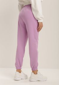 Renee - Liliowe Spodnie Doriashell. Kolor: fioletowy #5