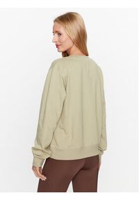 New Balance Bluza Essentials Stacked Logo French Terry Crewneck WT31532 Zielony Regular Fit. Kolor: zielony. Materiał: syntetyk, bawełna #3
