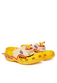 Crocs Klapki Beatles Ylw Sb Cls Clg 210893 Kolorowy. Wzór: kolorowy