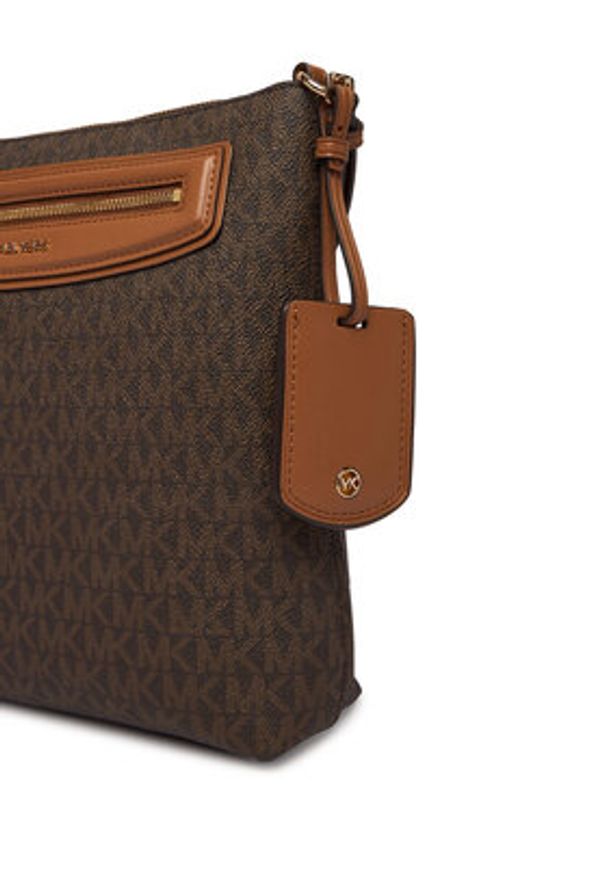 MICHAEL Michael Kors Torebka Jet Set Travel 32S6GTVC7B Brązowy. Kolor: brązowy. Materiał: skórzane