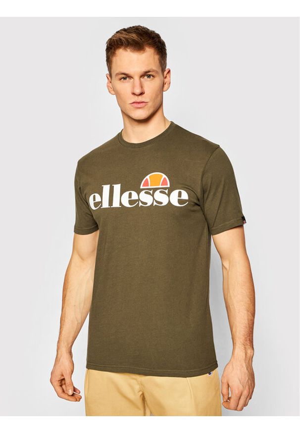 Ellesse T-Shirt Prado SHC07405 Zielony Regular Fit. Kolor: zielony. Materiał: bawełna