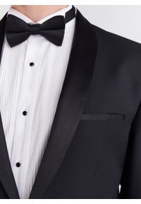 Pako Lorente - PAKO LORENTE – Czarna marynarka smokingowa. Okazja: na wesele, na ślub cywilny. Kolor: czarny #4
