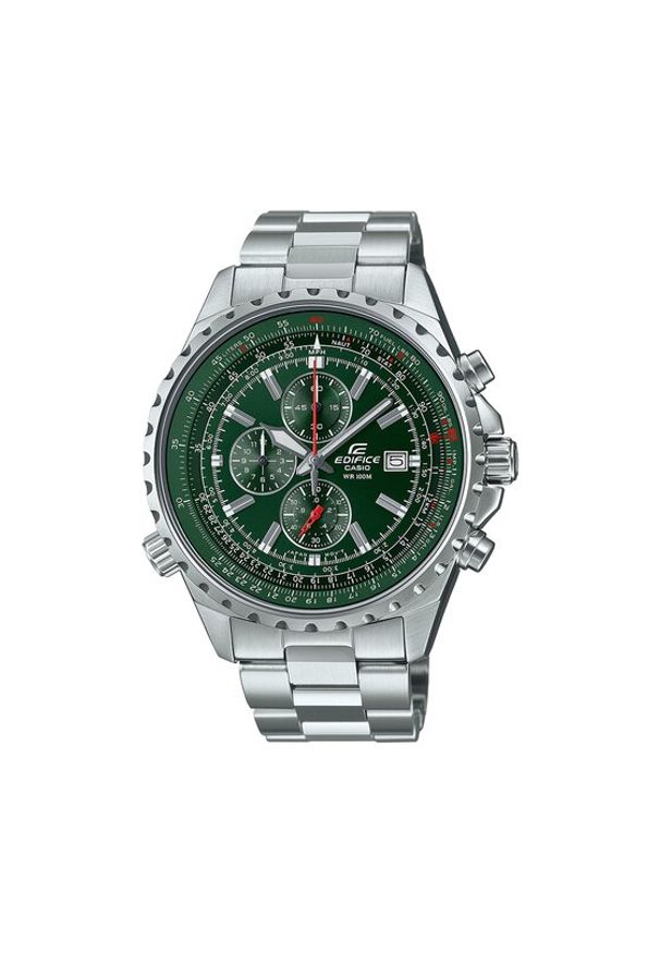 Casio Zegarek Edifice EF-527D-3AVUEF Srebrny. Kolor: srebrny