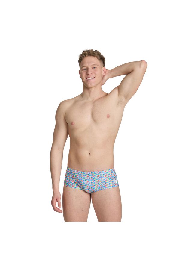 Kąpielówki męskie spodenki bokserki treningowe Arena Starfish. Kolor: czerwony, niebieski, wielokolorowy, biały