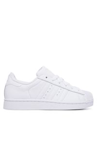 Adidas - adidas Sneakersy Superstar II JI0080 Biały. Kolor: biały. Materiał: skóra. Model: Adidas Superstar #1