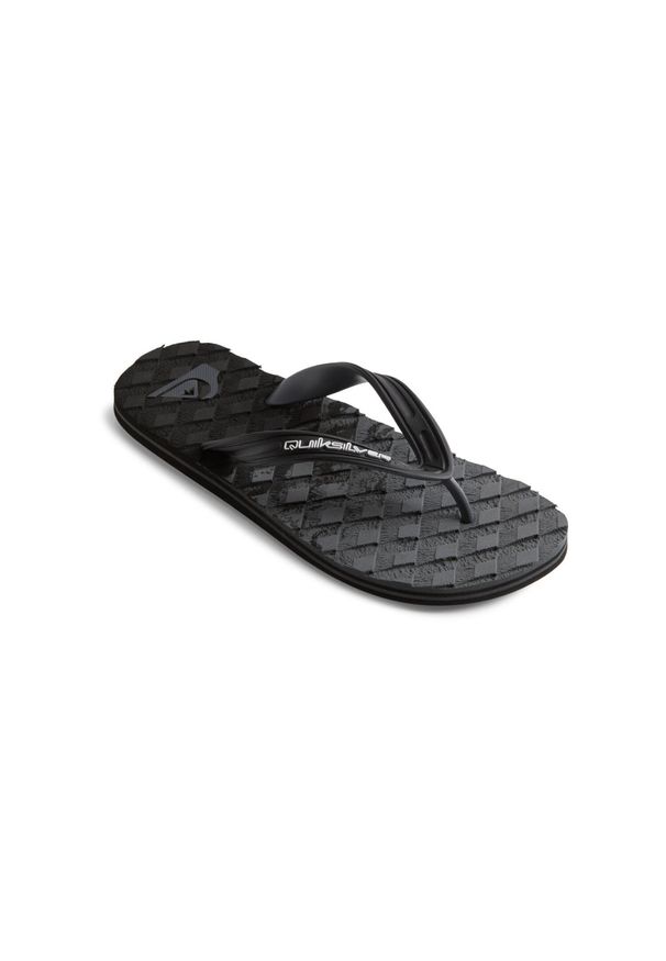 Japonki plażowe męskie Quiksilver Oahuey. Okazja: na plażę. Kolor: szary