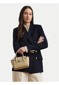 Lauren Ralph Lauren - LAUREN RALPH LAUREN Torebka 431969349005 Beżowy. Kolor: beżowy. Materiał: skórzane #3