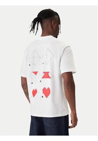 Hugo - HUGO T-Shirt Dalentin 50553429 Biały Relaxed Fit. Kolor: biały. Materiał: bawełna #3