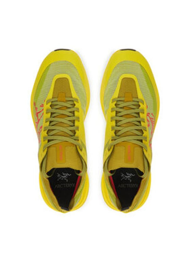 Arc'teryx Buty do biegania Sylan Pro X000010077 Żółty. Kolor: żółty. Materiał: materiał