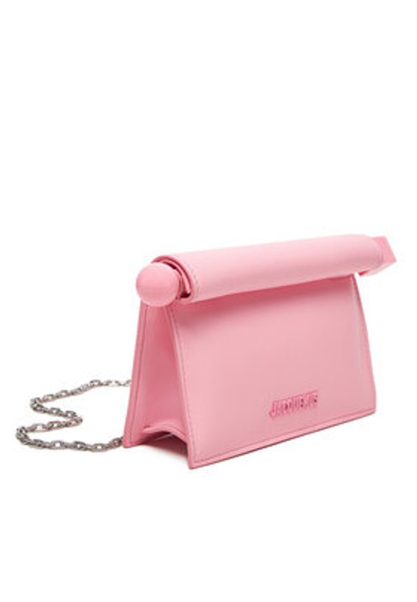 JACQUEMUS Torebka 24E241BA3923171 Różowy. Kolor: różowy. Materiał: skórzane