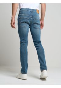 Big-Star - Spodnie jeans męskie dopasowane Martin 413. Kolor: niebieski. Sezon: lato. Styl: elegancki #5