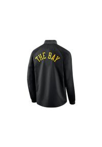 Nike - Kurtka męska nike nba golden state warriors city edition modern jacket black. Kolor: czarny. Sport: bieganie
