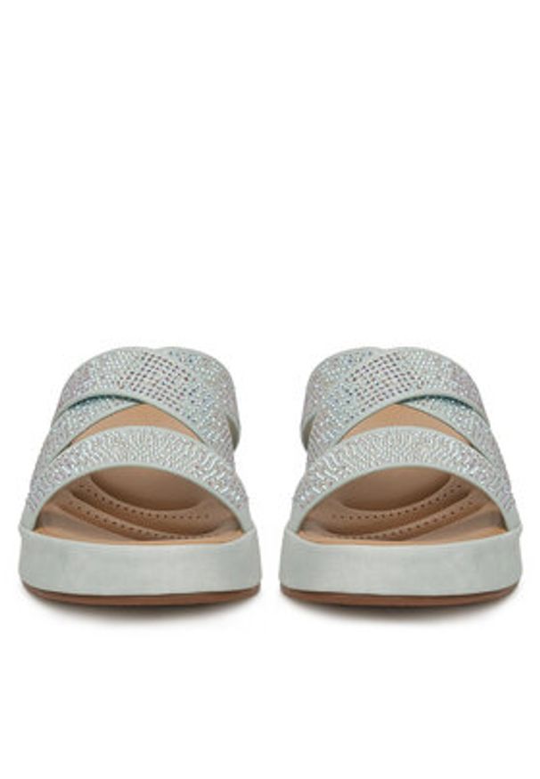 Clara Barson Klapki R23SS06671 Niebieski. Kolor: niebieski. Materiał: syntetyk, materiał