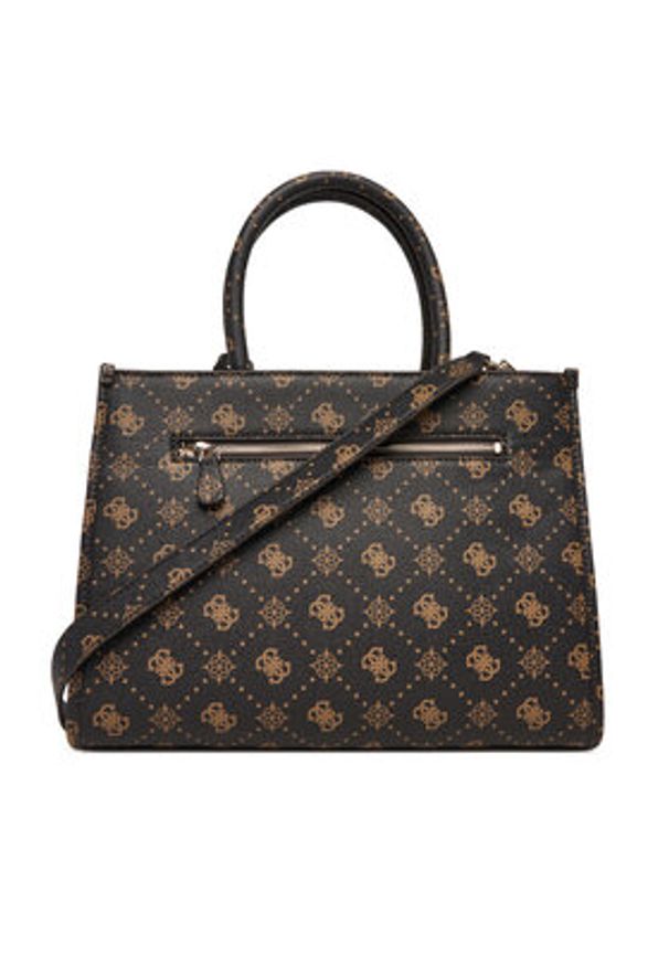 Guess Torebka Silia HWGP98 90220 Brązowy. Kolor: brązowy. Materiał: skórzane