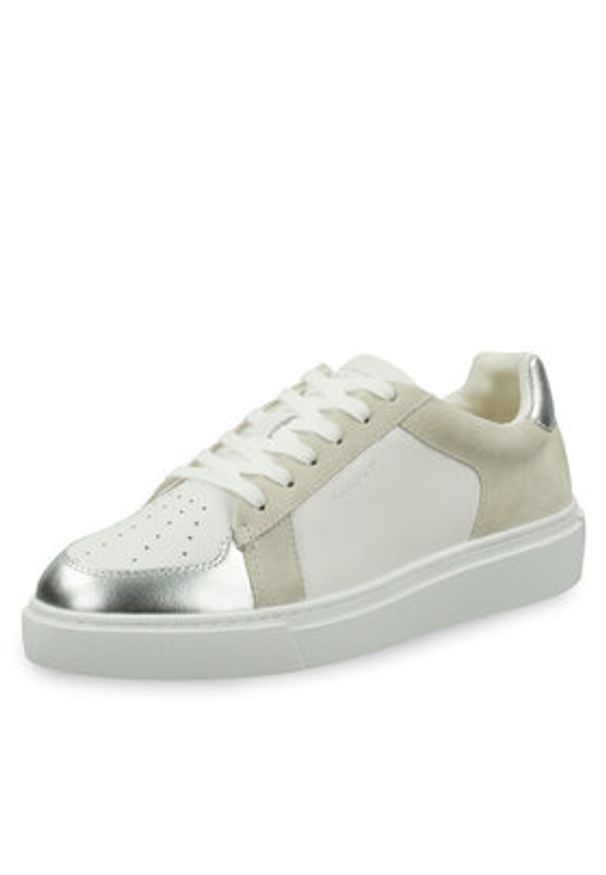 GANT - Gant Sneakersy 30531877 Biały. Kolor: biały. Materiał: skóra