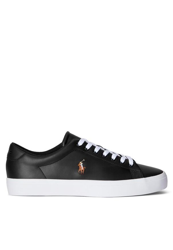 Polo Ralph Lauren Sneakersy Longwood 816884372001 Czarny. Kolor: czarny. Materiał: skóra