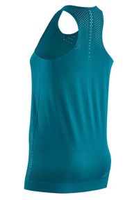 Tank Top sportowy do biegania CEP Ultralight damski. Kolor: niebieski