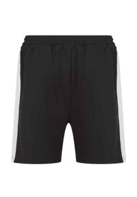 FINDEN & HALES - Spodenki Z Dzianiny Z Kieszenią Dla Dorosłych Unisex. Kolor: biały, wielokolorowy, czarny. Materiał: dzianina
