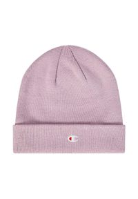 Czapka Champion Beanie Cap 806065. Kolor: różowy. Sezon: zima, jesień. Styl: sportowy #1